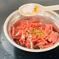 #十分钟开学元气早餐#滑牛肉肠粉的做法图解6