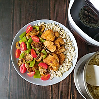 减脂餐~鸡肉时蔬藜麦饭的做法图解13