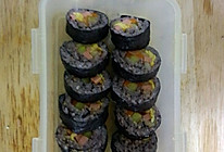 家常版黑米寿司的做法