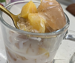 油桃绿茶冰凉粉的做法