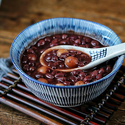 红豆小圆子，香甜软糯，制作简单