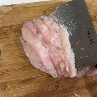 宝宝辅食～手工龙利鱼丸的做法图解2