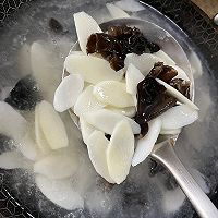 清炒山药木耳的做法图解3