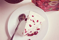 玫瑰蔓越莓冻芝士蛋糕的做法