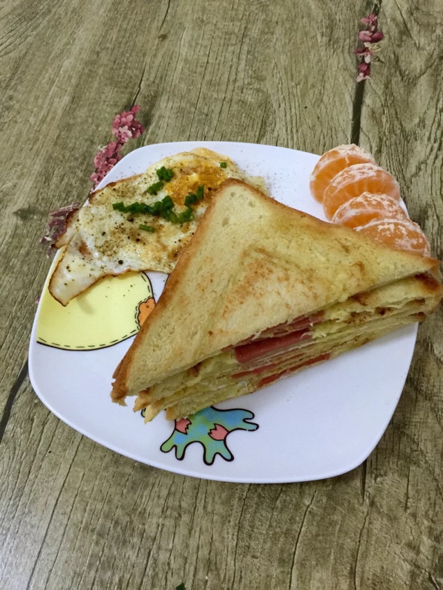 萌萌的儿童早餐的做法图解2