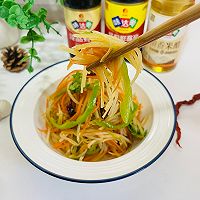 #味达美·名厨汁味正当夏#清脆爽口‼️凉拌三丝的做法图解16