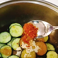 #尽享安心亲子食刻#酸梅酱小黄瓜的做法图解7