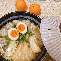 #冬季滋补花样吃法#味增肉丸汤的做法图解8