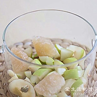 熬夜上火必备！海底椰梨膏撞奶的做法图解3