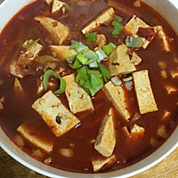 麻婆豆腐的做法图解7
