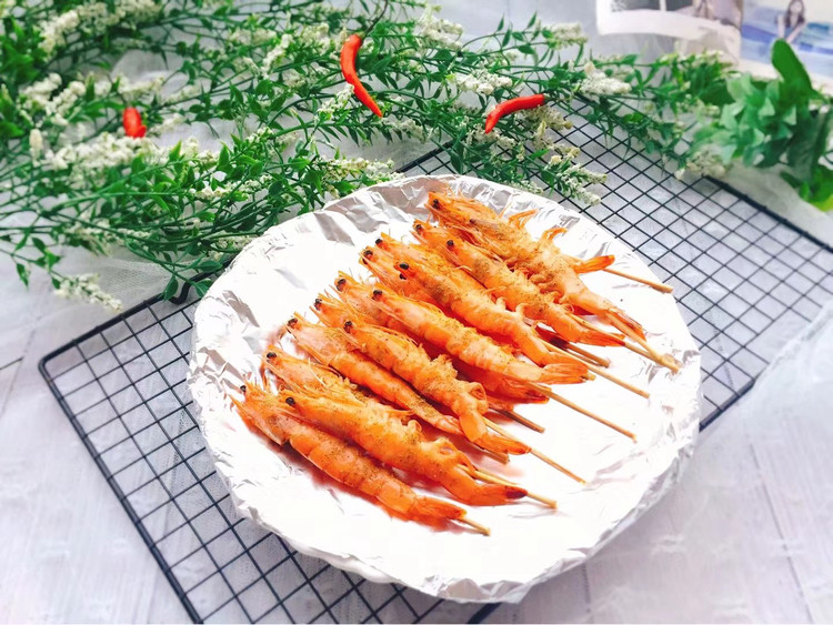 超级简单的烤大虾的做法