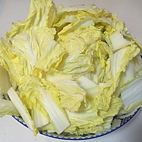 白菜炖虾的做法图解2