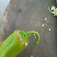 尖椒踹肉（尖椒酿肉，塞肉）的做法图解8