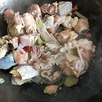 豆角烧鸡块的做法图解4