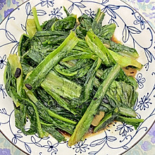 广式豆豉油麦菜