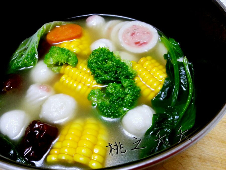 营养靓汤——煮菜的做法