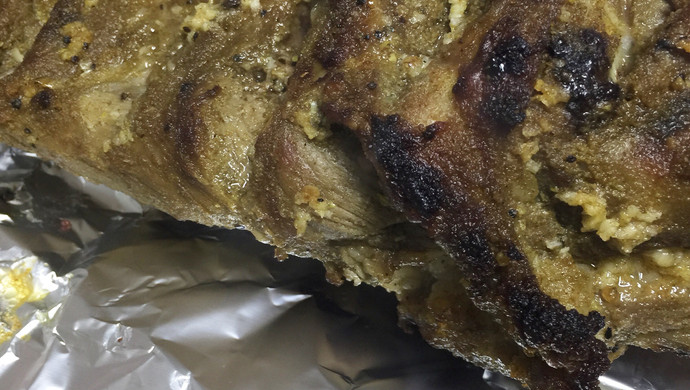 孜然烤羊腿