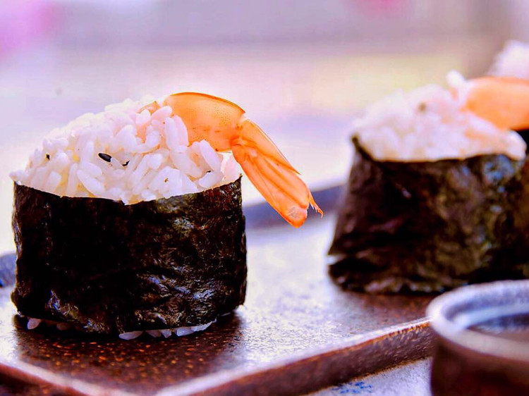 鲜虾寿司的做法