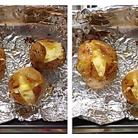 Jacket Potato英式烤土豆#太太乐鲜鸡汁西式#的做法图解8