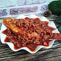 韩式辣酱肉末烧立鱼的做法图解12
