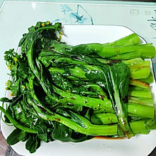 素食 广式白灼菜心 如何做得翠绿爽脆清香