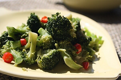 清炒西兰花—GOURMETmaxx西式料理机版