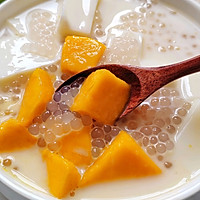 秋天的第一份甜品椰香芒果奶冻甜品碗的做法图解7