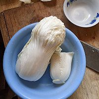 白菜熬肉丸子的做法图解1