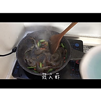 超简单的火锅底料炒鲜虾的做法图解6