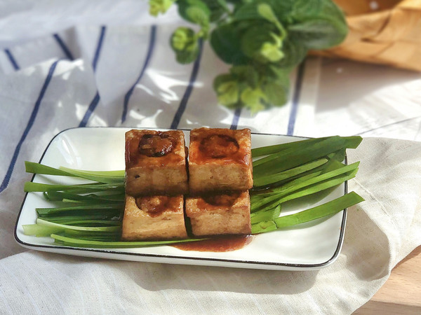 消耗饺子馅·酿豆腐