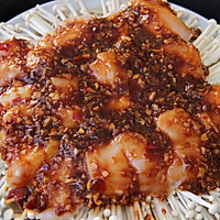 蒜蓉金针菇蒸鸡肉￨鲜嫩多汁的做法图解5