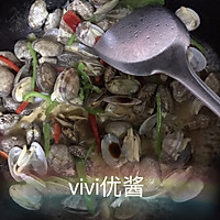 炒蛤蜊的做法图解6