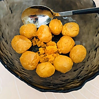 网红蛋黄肉松青团   武汉加油的做法图解6