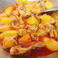 #做川菜用豪吉#家常大盘鸡的做法图解10