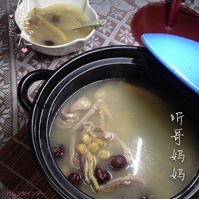 家常菜——鹰嘴豆煨猪肚