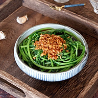 白灼茼蒿的做法图解13