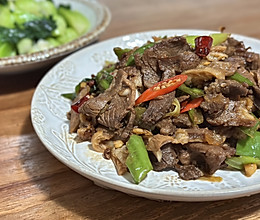 ✨咔咔炫光三碗｜超香辣炒羊肉的做法