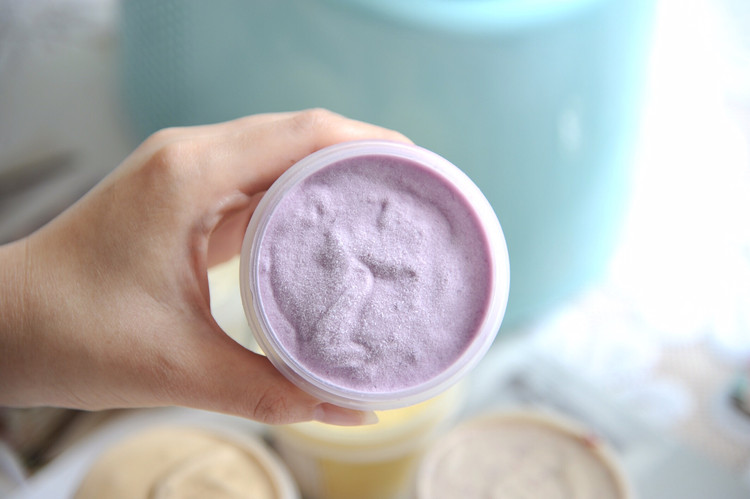 自制紫薯冰淇淋的做法