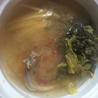 砂锅酸菜鱼头的做法图解4
