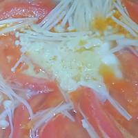 #一学就会快手菜#番茄金针菇汤的做法图解9