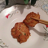 土豆丝肉粒煎饼的做法图解4