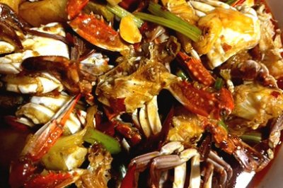 香辣梭子蟹