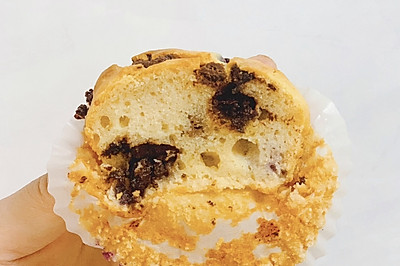 出炉秒光爆浆蓝莓巧克力玛芬蛋糕新手必做