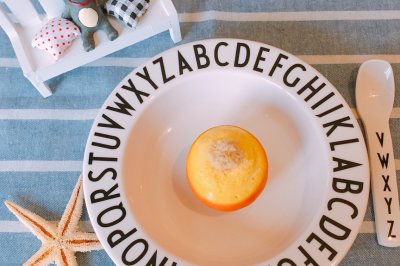 辅食之香橙蛋羹