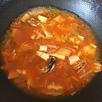 韩式海蛎子泡菜汤的做法图解5
