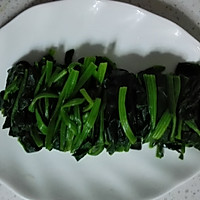开胃小菜凉拌麻汁菠菜#黑人牙膏一招致胜#的做法图解2