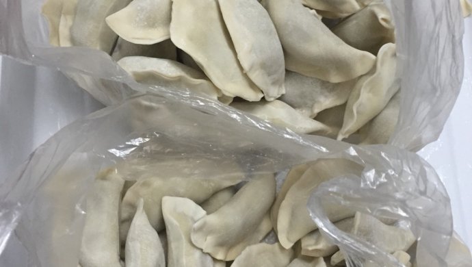 青菜饺子