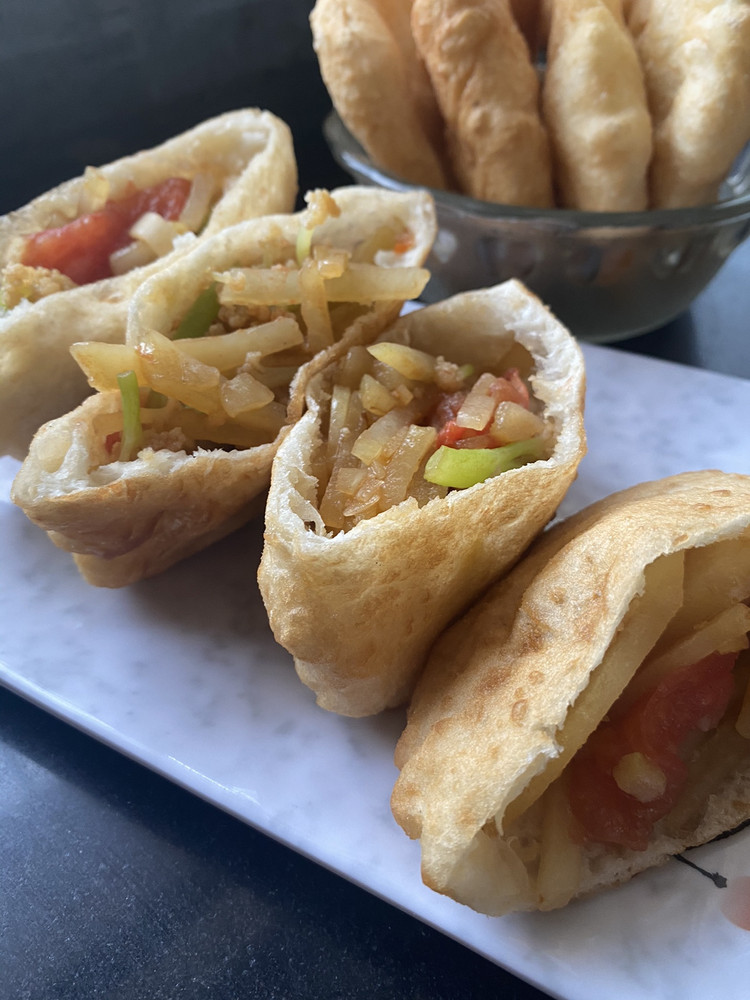 空心油饼的做法