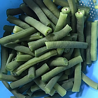清炒四季豆的做法图解1