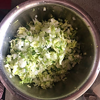 白菜猪肉粉丝包子的做法图解4